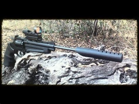 Crosman 357 with 15" barrel - YouTube