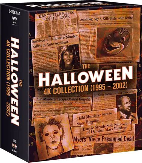 The Halloween 4K Collection (1995 – 2002) 3-Movie/8-Disc Set arriving Oct. 4, 2022 | HD Report