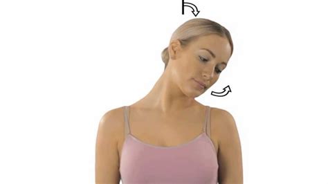 Neck side flexion with rotation to same side - YouTube