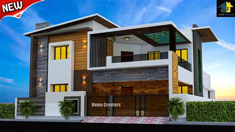 50 Modern 2 Floor elevation designs | House elevation, Front elevation designs, House design