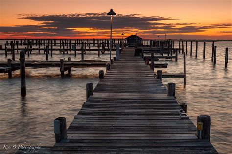 Normandy Beach Dock Sunset I | Taken in Normandy Beach, NJ | Flickr