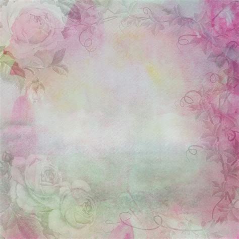 Floral Watercolor Paper Background Free Stock Photo - Public Domain ...