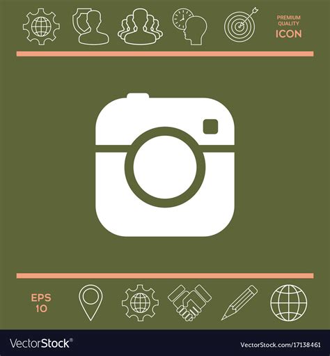 Camera sign Royalty Free Vector Image - VectorStock