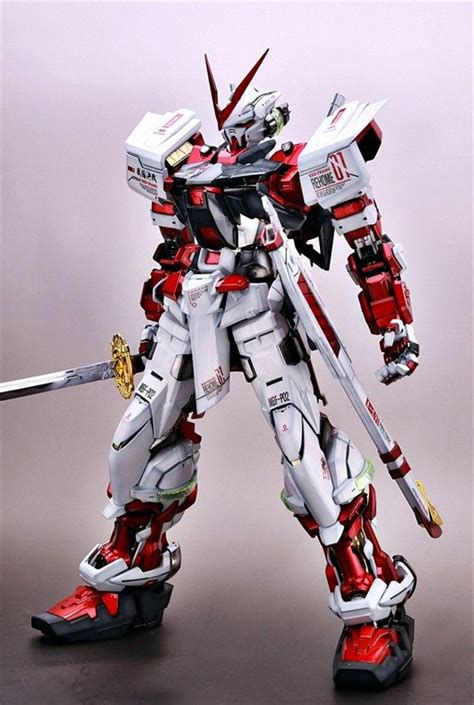 PG 1/60 Gundam Astray Red Frame | Bandai gundam models kits premium ...