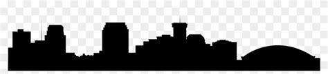 New Orleans Skyline Vector Clip Art - New Orleans Skyline Silhouette Superdome - Free ...