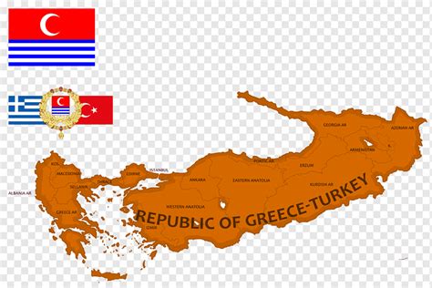 Greece Map Turkey, turkey flag, text, map, world Map png | PNGWing