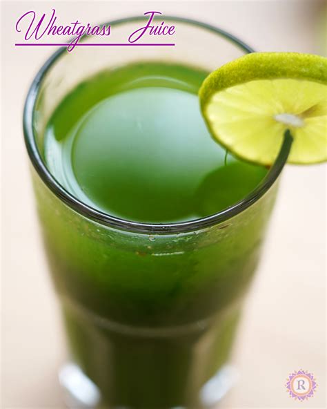 Wheatgrass juice recipe | Natural Immunity booster - Raks Kitchen