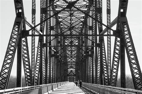 Old Chain of Rocks Bridge Photograph by Scott Rackers - Fine Art America