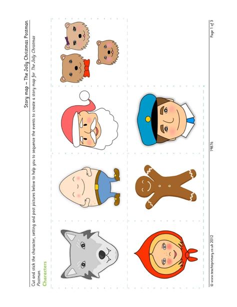 Story map – The Jolly Christmas Postman | Jolly christmas postman ...