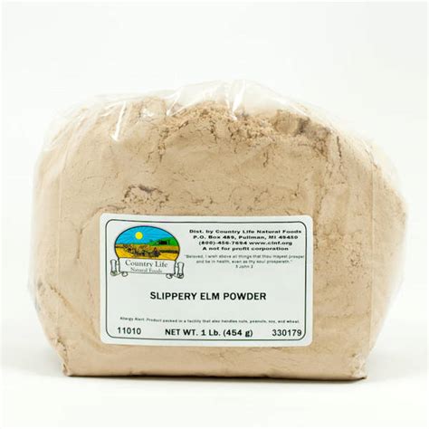 Country Life Natural Foods - SLIPPERY ELM POWDER 1#