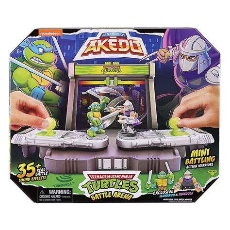 Arène De Combat Akedo TMNT S1 | Toys R Us Canada