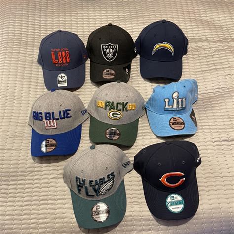 NFL OFFICIAL CAPS BRAND NEW with tags and stickers... - Depop