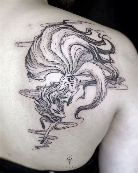 Update 77+ nine tailed fox tattoo super hot - in.coedo.com.vn