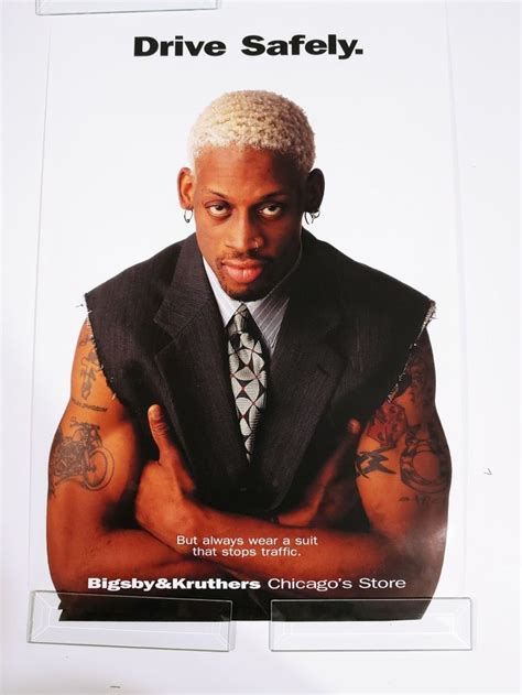 Vintage Dennis Rodman Poster | Dennis rodman, Chicago store, Movie posters