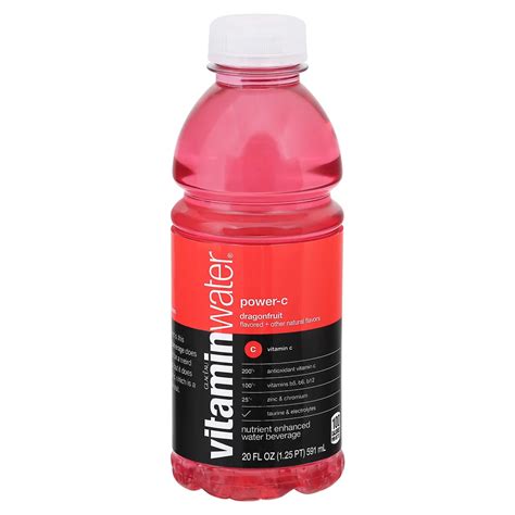 Glaceau Vitaminwater Power-C Dragonfruit Water Beverage - Shop Sports ...