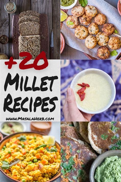 +20 Millet Recipes