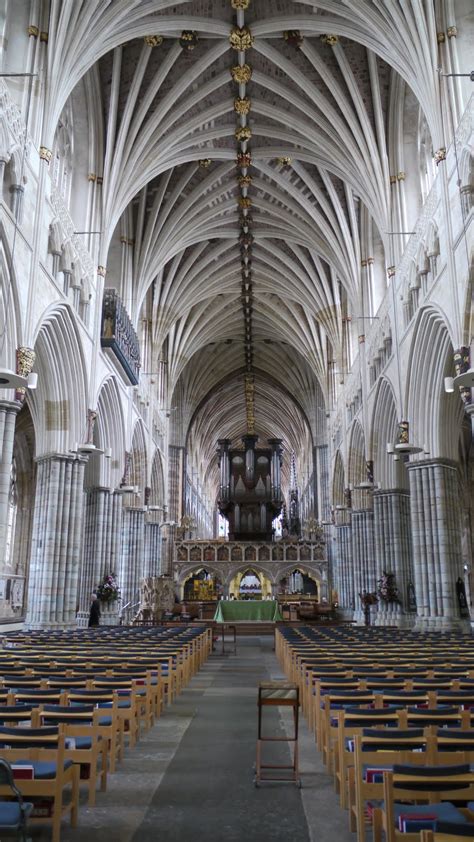 Exeter Cathedral Architecture - Britain All Over Travel Guide