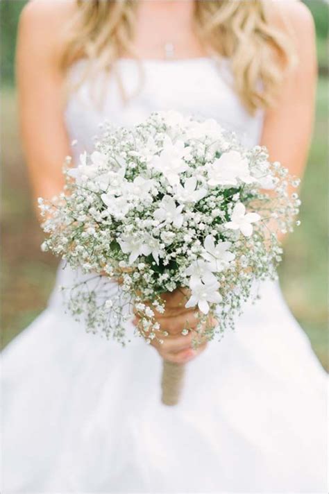 Baby’s Breath Bridal Bouquet