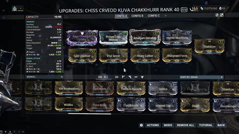 Please Help Me Decide On A Build (Kuva Chakkhurr) - Players helping Players - Warframe Forums