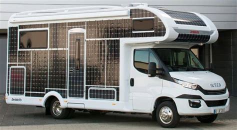 This RV Covered By Solar Panels Does Not Require Any Fuel