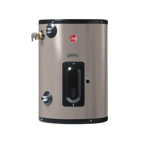 Rheem 6 Gal. 240-Volt 6 kW 1-Phase Point of Use Commercial Electric Water Heater EGSP6 240 Volt ...