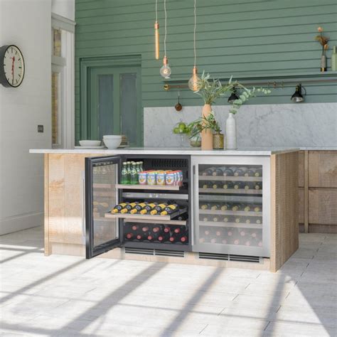 Caple Wi6150 - Built In Undercounter Dual Zone Wine Cooler — ChillCooler