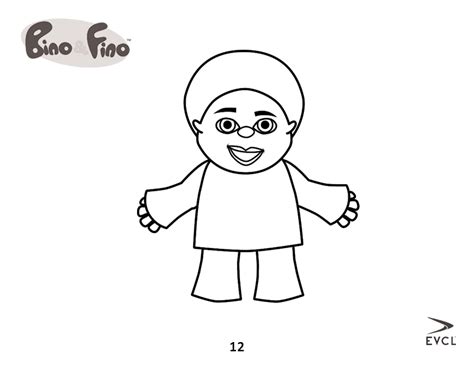 Download 20 Free Bino & Fino Colouring Pages — Bino and Fino - African Culture For Children