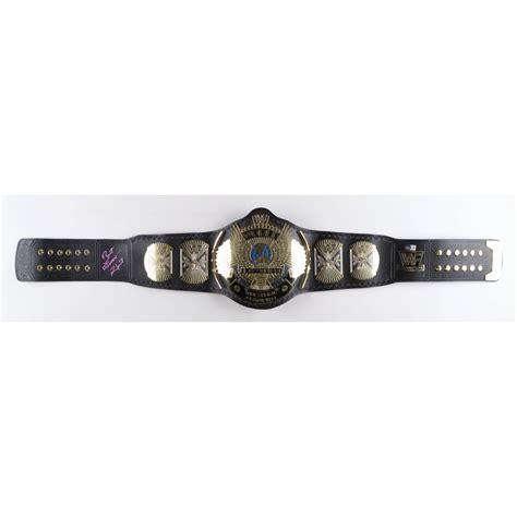 Bret "The Hitman" Hart Signed WWF Championship Belt (Beckett) | Pristine Auction