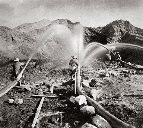 Hydraulic mining near French Corral, Nevada County | Flickr