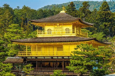 Kyoto Golden Pavilion of the Image Stock Photo - Image of kyoto, historic: 175292636