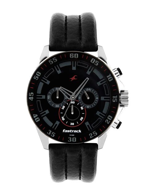 Buy Fastrack Men Black Dial Chronograph Watch 3072SM01 - Watches for ...