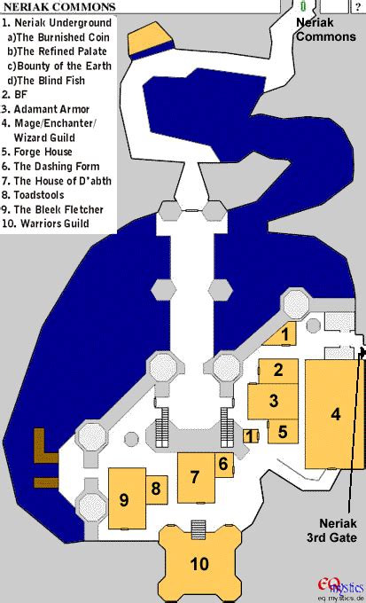 EQ Neriak (Third Gate, Commons, Foreign Quarter) maps