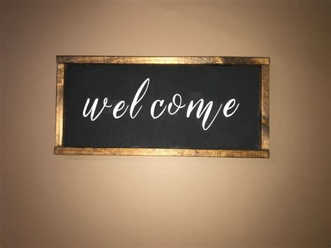 Rustic Welcome Sign Welcome Sign Rustic Wood Sign Rustic - Etsy