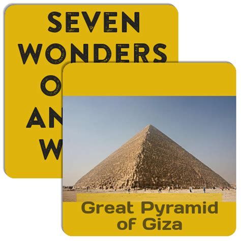Seven Wonders of the Ancient World - Match The Memory