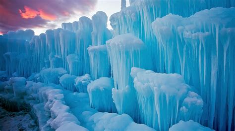 Wallpaper : 1920x1080 px, blue, clouds, frost, ice, iceberg, icicle ...