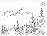 Breathtaking Landscape Coloring Pages  Kids Activities Blog sketch template