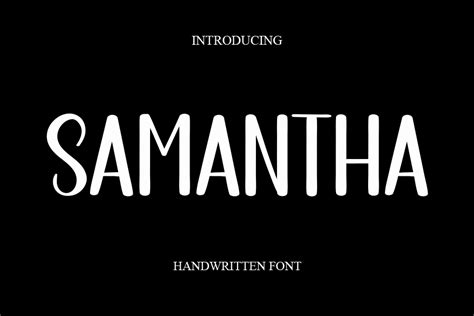 Samantha Font by janurmasahmad · Creative Fabrica