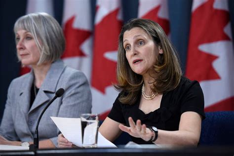 Chrystia Freeland calls for ‘whole of country’ response to prevent spread of coronavirus - The ...