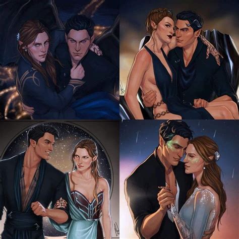 A Court Of Mist And Fury Fanart - Rhys & Feyre (A court of mist and ...