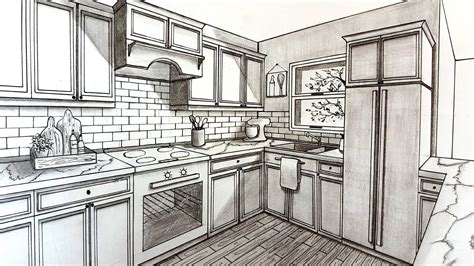 interior design kitchen sketches - historyofdhaniazin95