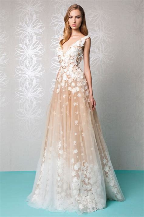 15 Most Stunning Champagne Wedding Dresses