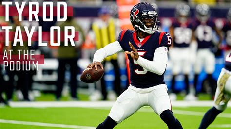 QB Tyrod Taylor | Texans vs. Jets (11-28-2021)