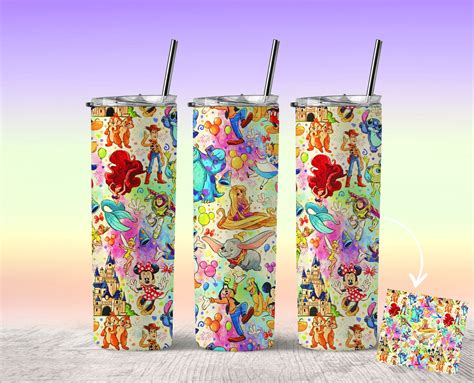 Disney Tumbler Design 20oz Tumbler Sublimation Image Design | Etsy