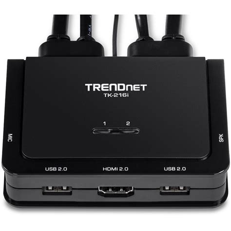 2-Port 4K HDMI KVM Switch - 4K HDMI KVM Switch | TRENDnet - TRENDnet TK ...