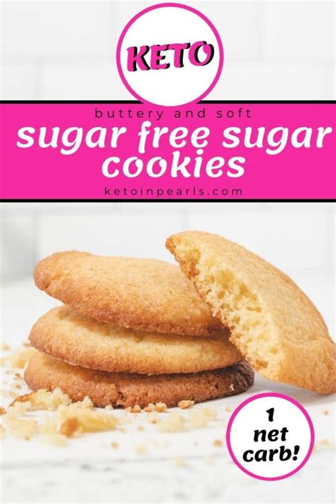 Sugar Free Sugar Cookies | Keto In Pearls