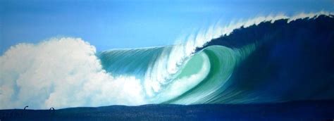 Lukisan ombak surfing | Jual Lukisan Murah Harga Grosir