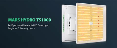 Mars Hydro TS 1000 Dimmable Full Spectrum Led Grow Lights - Mars Hydro CA