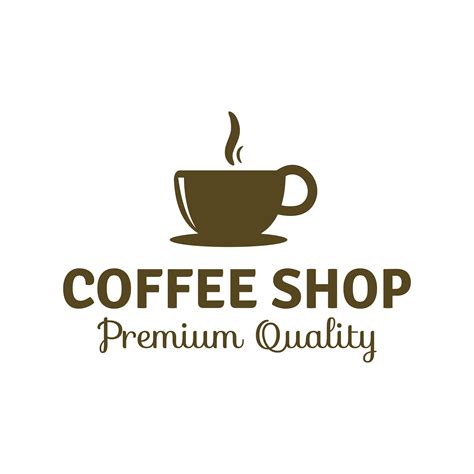 coffee shop logo template vector for premium coffee business By ...