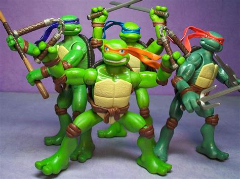 TMNT MOVIE 2007 figures | Teenage Mutant Ninja Turtles Toy | Flickr