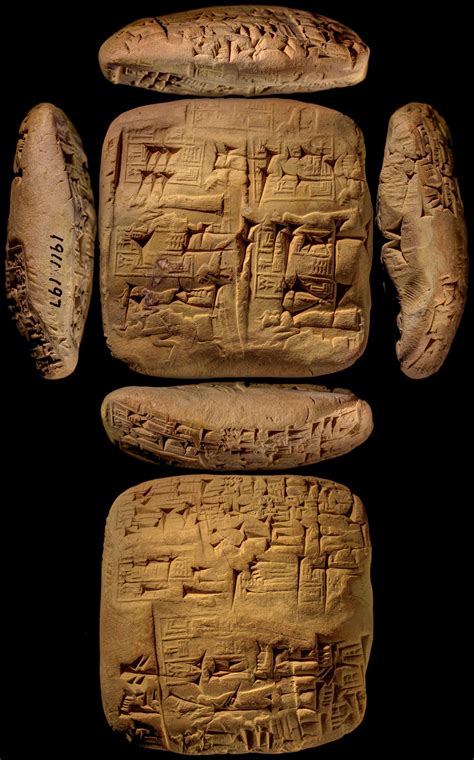 P142709.jpg (2028×3254) -- Sumerian cuneiform tablet on edli.ucla.edu site, under UR III, c ...